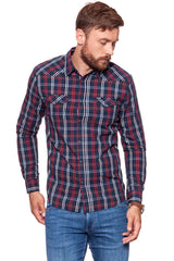 KOSZULA WRANGLER WESTERN SHIRT RED W59734M47