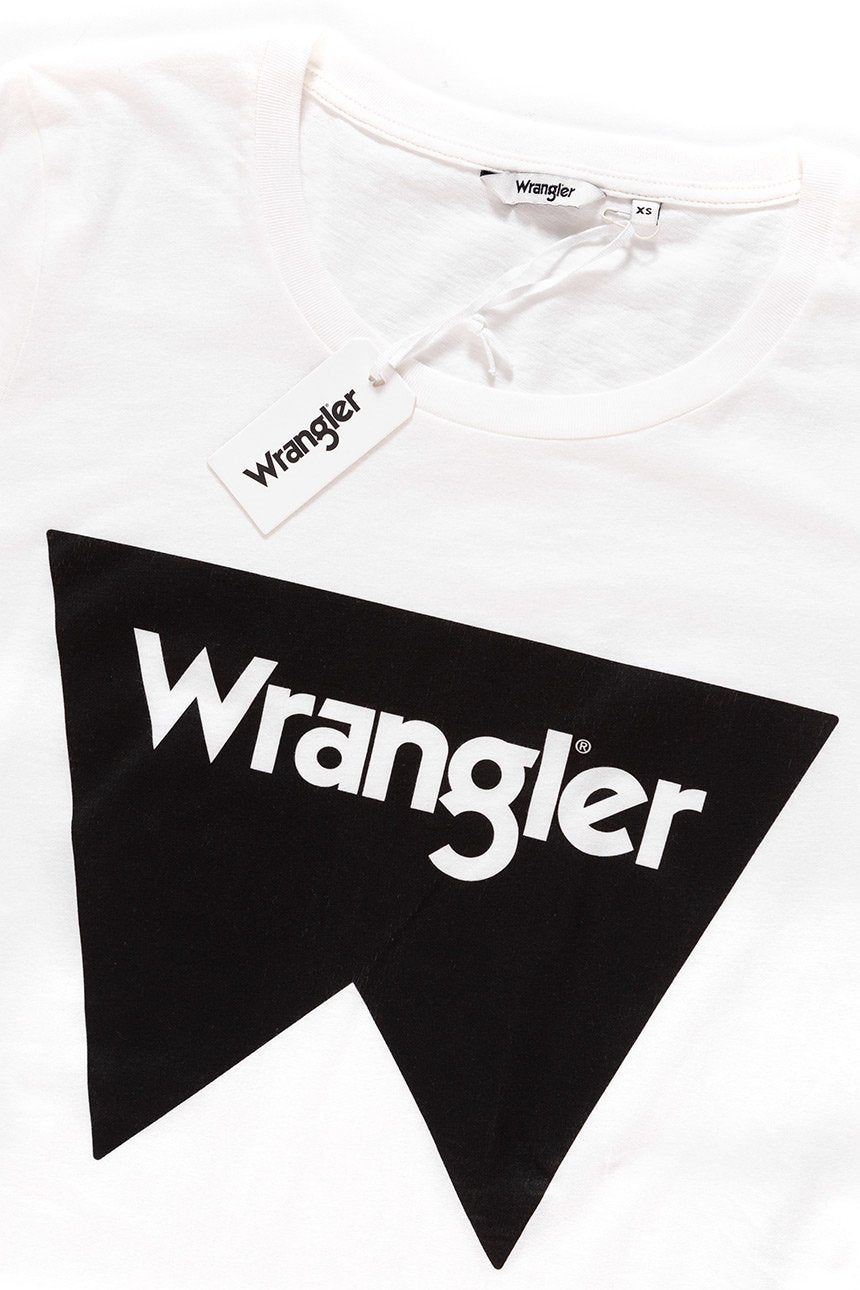 WRANGLER T SHIRT DAMSKI FESTIVAL TEE OFFWHITE W7016EV02