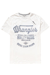 KOSZULKA WRANGLER S/S AMERICANA T OFFWHITE W7A04FK02