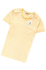 KOSZULKA WRANGLER S/S STRIPE TEE KOSZULKA WRANGLER YELLOW W7A41EP04