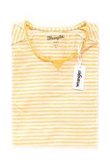 KOSZULKA WRANGLER S/S STRIPE TEE KOSZULKA WRANGLER YELLOW W7A41EP04