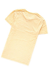 KOSZULKA WRANGLER S/S STRIPE TEE KOSZULKA WRANGLER YELLOW W7A41EP04