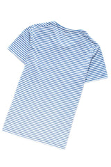 KOSZULKA WRANGLER S/S STRIPE TEE KOSZULKA WRANGLER BLUE W7A41EP05