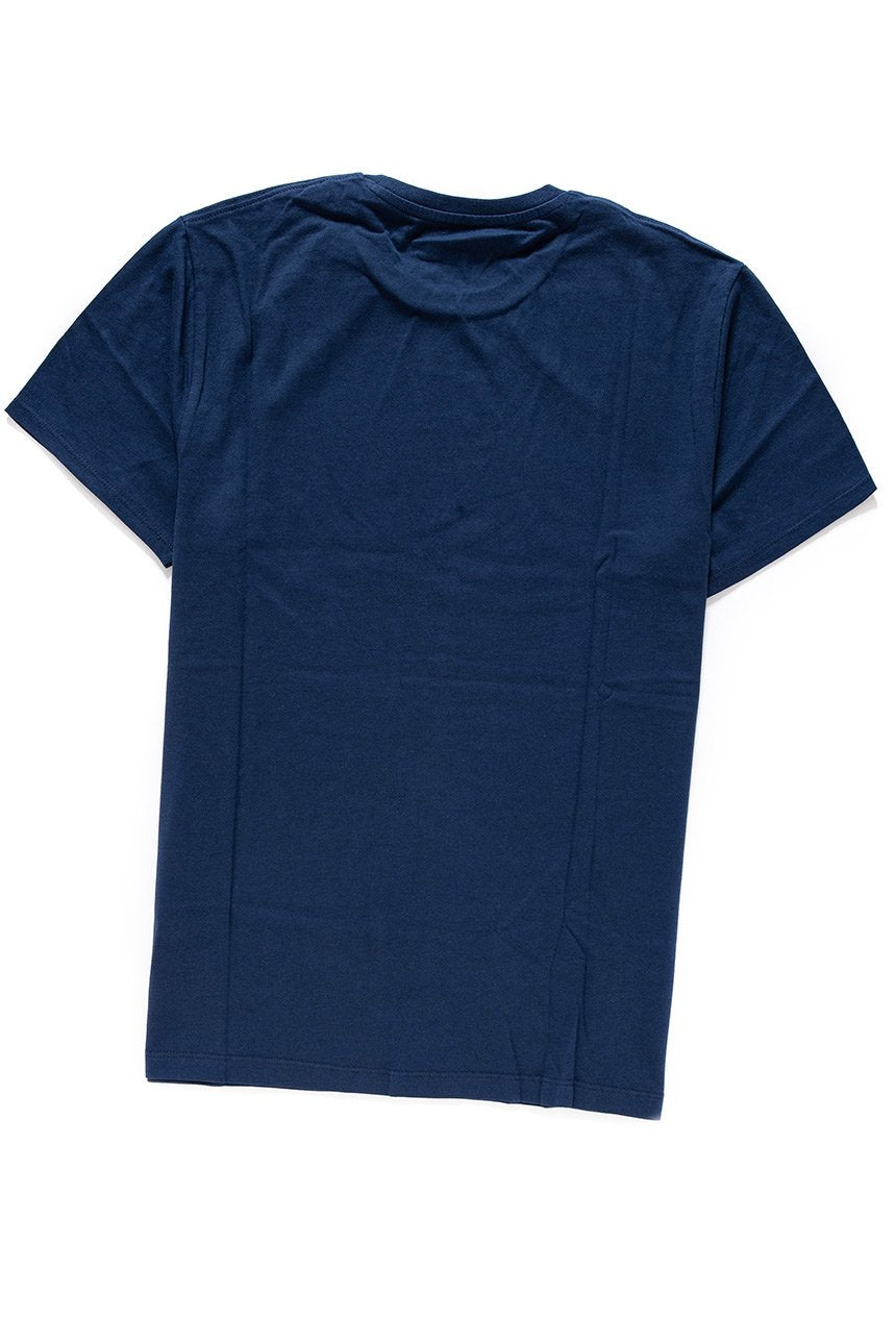 KOSZULKA WRANGLER S/S KOSZULKA WRANGLER TEE NAVY W7A51FK35