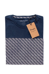 KOSZULKA WRANGLER S/S MOD GRAPHIC TEE NAVY W7A56FK35