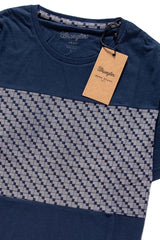 KOSZULKA WRANGLER S/S MOD GRAPHIC TEE NAVY W7A56FK35