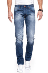 JEANSY MĘSKIE WRANGLER COLTON BLUE ALL OVER W16CY650I