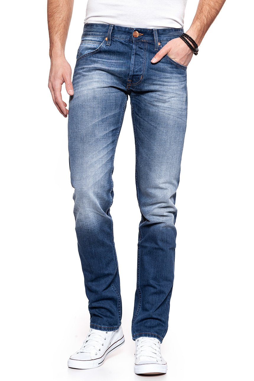 JEANSY MĘSKIE WRANGLER COLTON BLUE ALL OVER W16CY650I