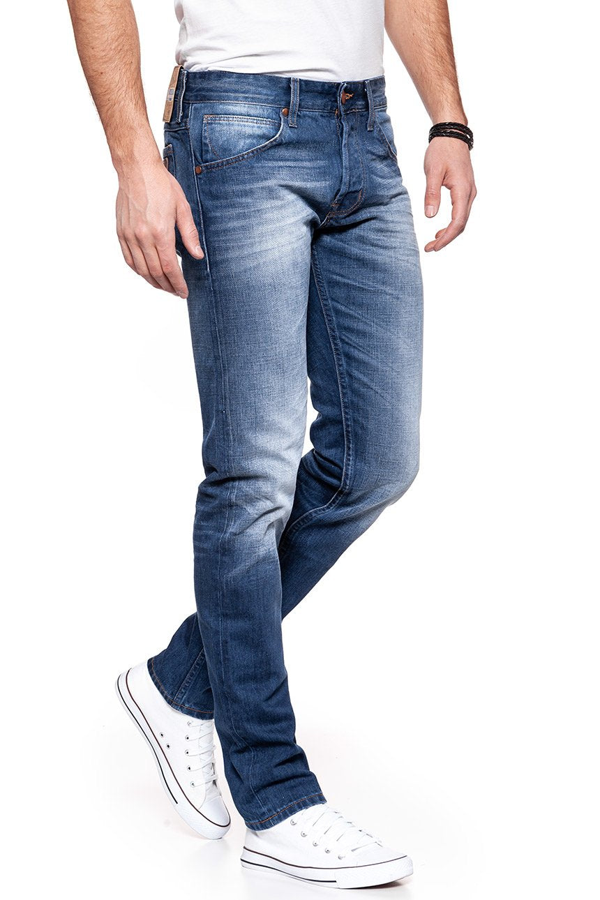 JEANSY MĘSKIE WRANGLER COLTON BLUE ALL OVER W16CY650I