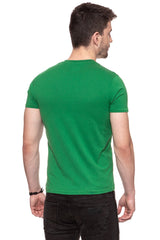 KOSZULKA WRANGLER SS LOGO TEE AMAZON GREEN W7A86D3UX