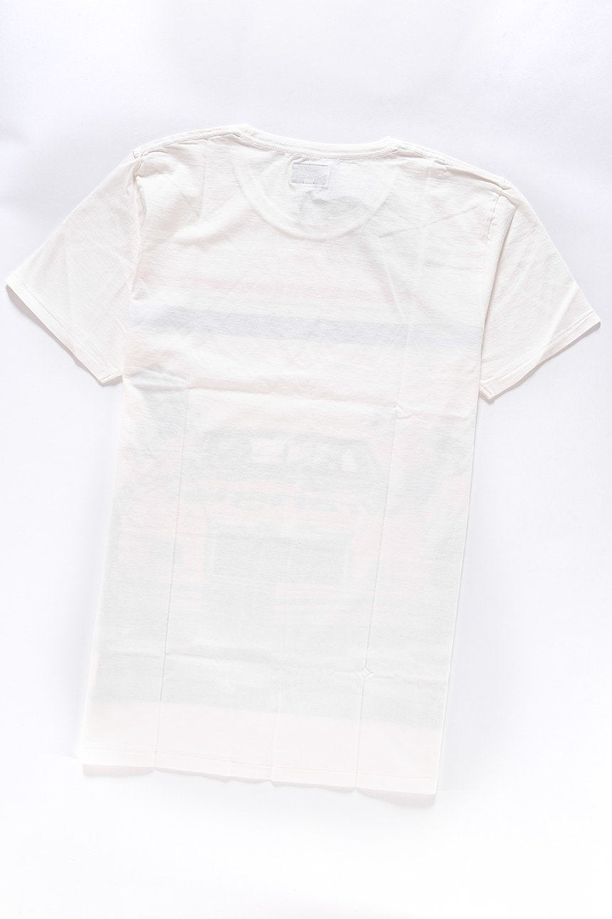 KOSZULKA WRANGLER HERITAGE TEE OFFWHITE W7B11GA02