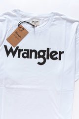 KOSZULKA WRANGLER SS LOGO TEE WHITE W7B13D312