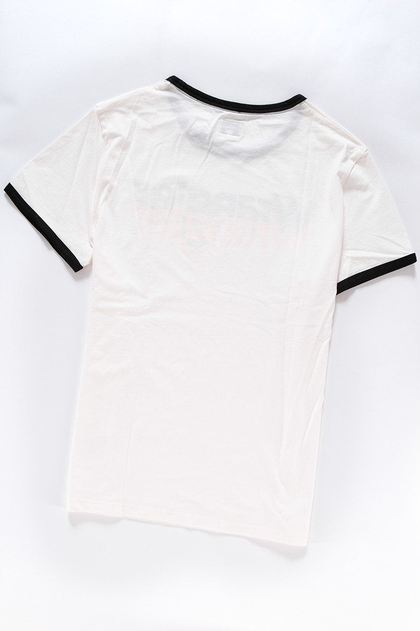 KOSZULKA WRANGLER LOGO TEE OFFWHITE W7B20FK02