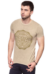 KOSZULKA WRANGLER OVERDYE TEE PLAZA TAUPE W7B36EBU5