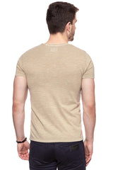 KOSZULKA WRANGLER OVERDYE TEE PLAZA TAUPE W7B36EBU5