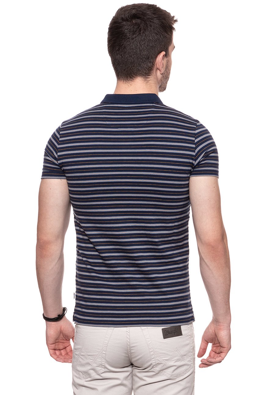 POLO WRANGLER REFINED POLO NAVY W7B39DC35