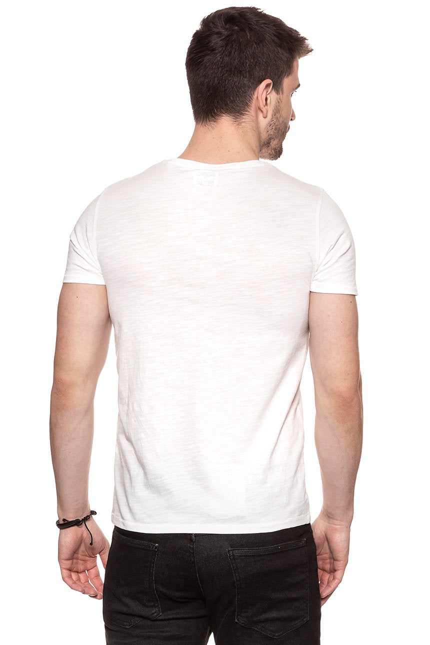 KOSZULKA WRANGLER FESTIVAL TEE OFFWHITE W7B44DE02