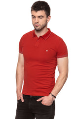 POLO WRANGLER SS POLO POMPEIAN RED W7B58K41C