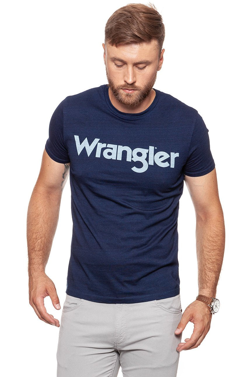 KOSZULKA WRANGLER INDIGO TEE DARK INDIGO W7B76K81E