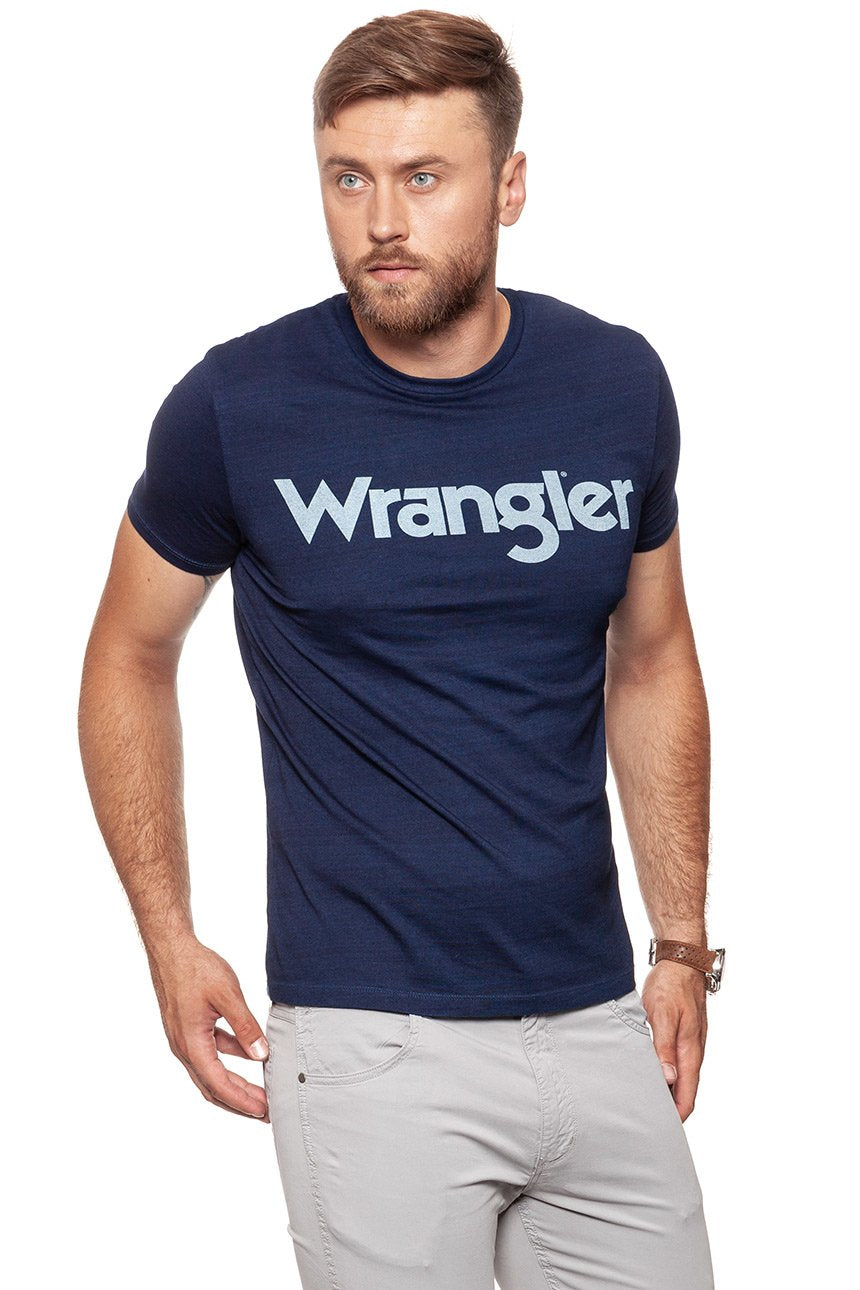 KOSZULKA WRANGLER INDIGO TEE DARK INDIGO W7B76K81E