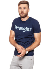 KOSZULKA WRANGLER INDIGO TEE DARK INDIGO W7B76K81E