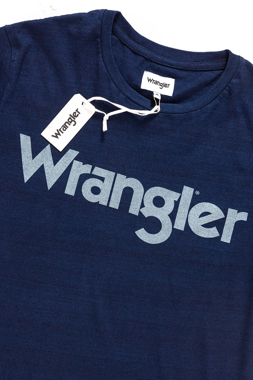 KOSZULKA WRANGLER INDIGO TEE DARK INDIGO W7B76K81E