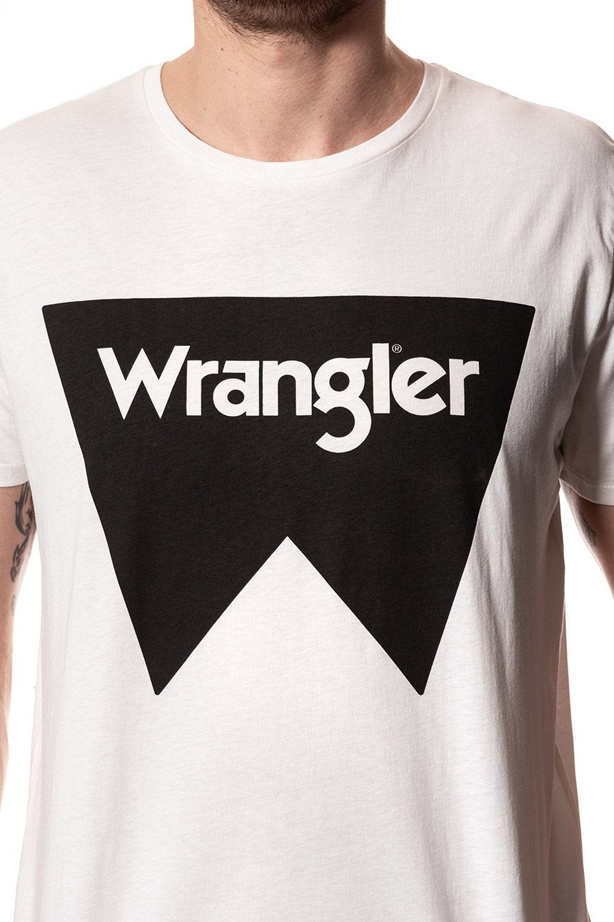 KOSZULKA WRANGLER FESTIVAL TEE OFFWHITE W7C24FQ02