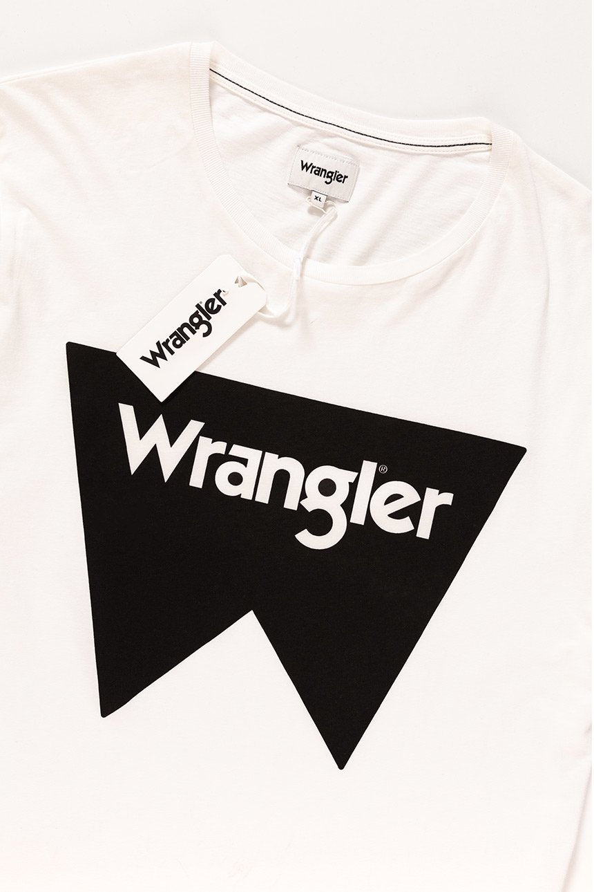 KOSZULKA WRANGLER FESTIVAL TEE OFFWHITE W7C24FQ02