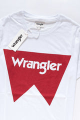 KOSZULKA WRANGLER SS LOGO TEE WHITE W7C50FQ12