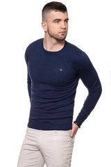 MĘSKI SWETER WRANGLER CREW KNIT NAVY W85674Q35