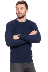 MĘSKI SWETER WRANGLER STRUCTURAL KNIT NAVY W8627P135