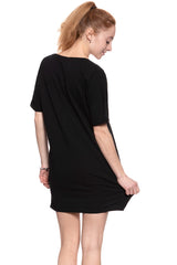 DAMSKA SUKIENKA WRANGLER TEE DRESS BLACK W903LEM01