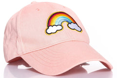 DAMSKA CZAPKA WRANGLER RAINBOW CAP PEACH PARFAIT W0M14UIUD