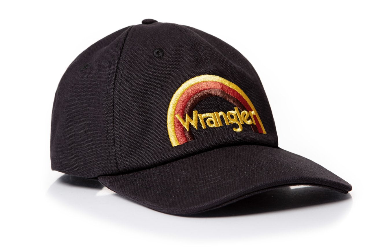 DAMSKA CZAPKA WRANGLER RAINBOW CAP BLACK W0M19U501