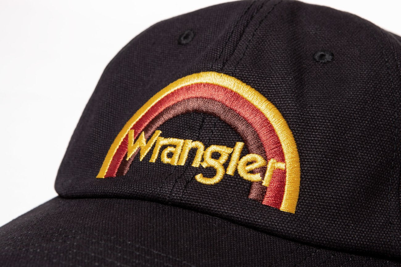 DAMSKA CZAPKA WRANGLER RAINBOW CAP BLACK W0M19U501