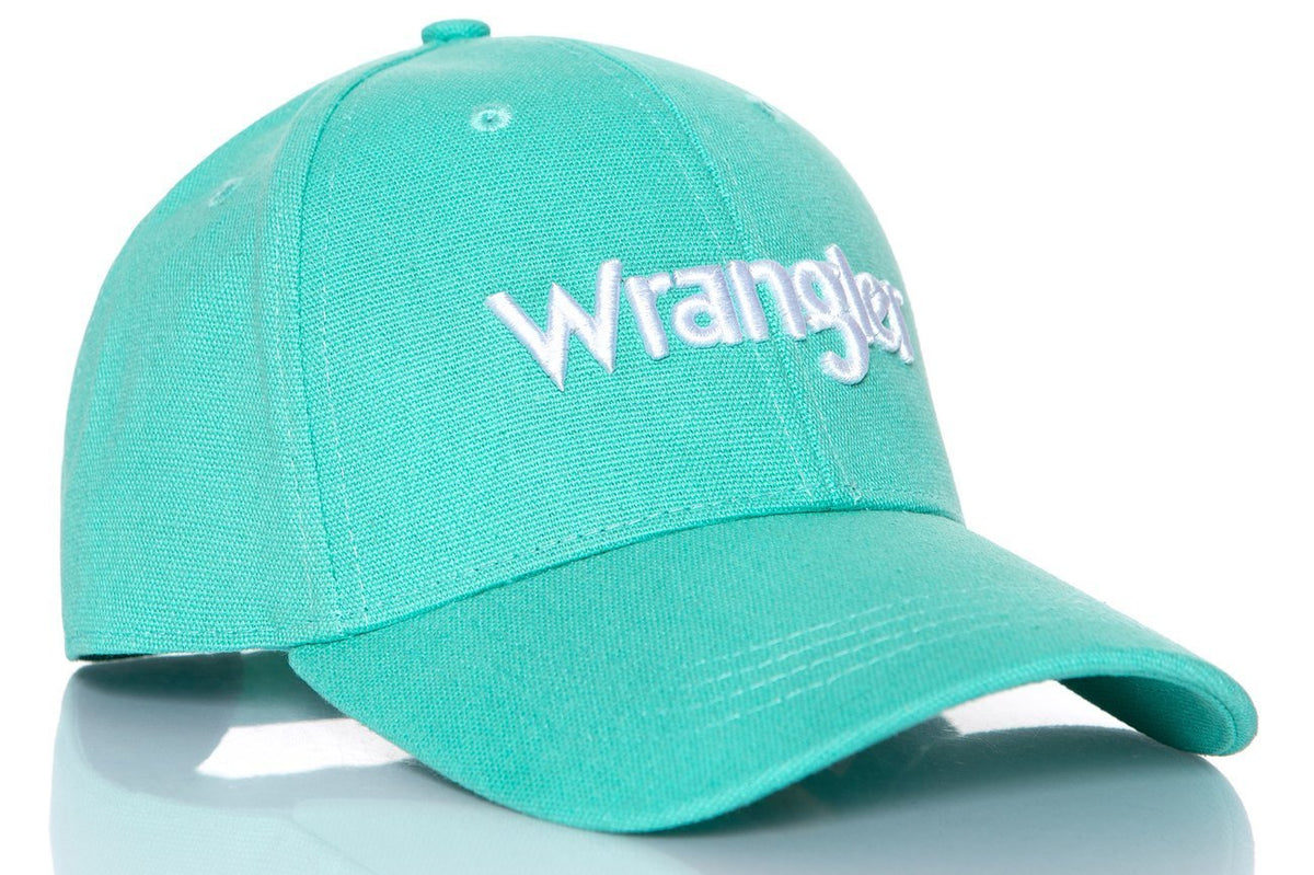 CZAPKA Z DASZKIEM MĘSKA WRANGLER COLOUR CAP SPECTRA GREEN W0M38U5WB