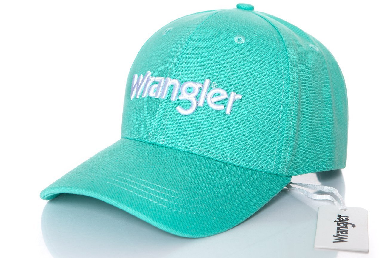 CZAPKA Z DASZKIEM MĘSKA WRANGLER COLOUR CAP SPECTRA GREEN W0M38U5WB