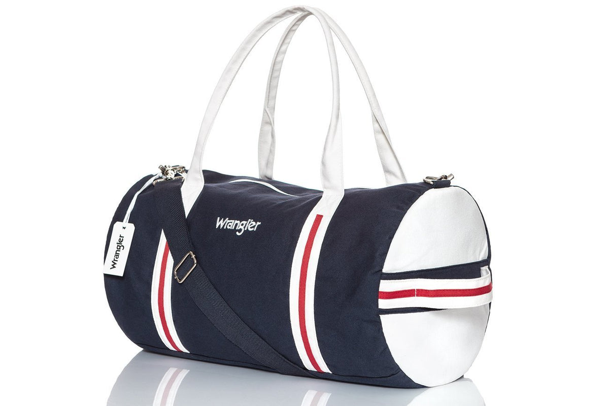 MĘSKA TORBA WRANGLER RETRO DUFFEL BAG NAVY W0Y04UI35