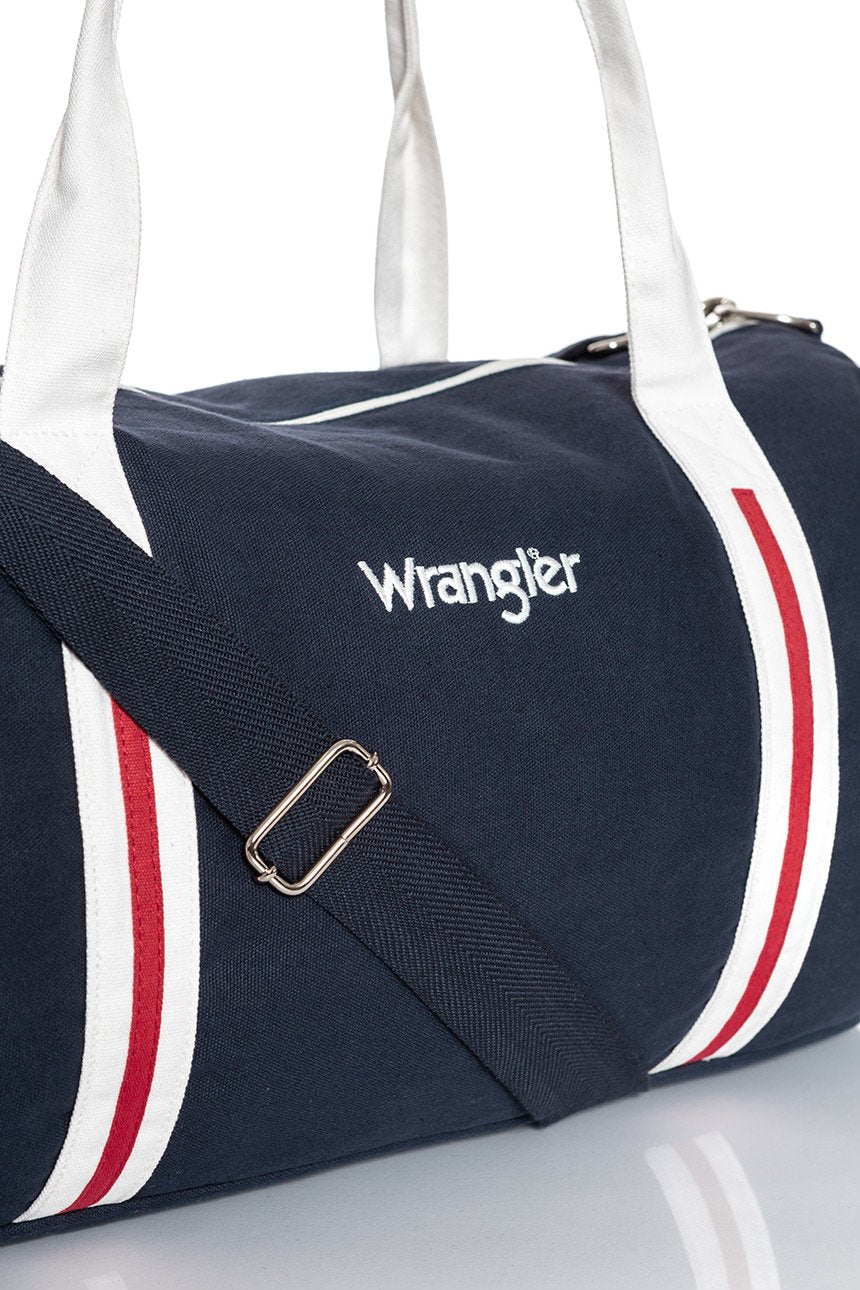 MĘSKA TORBA WRANGLER RETRO DUFFEL BAG NAVY W0Y04UI35