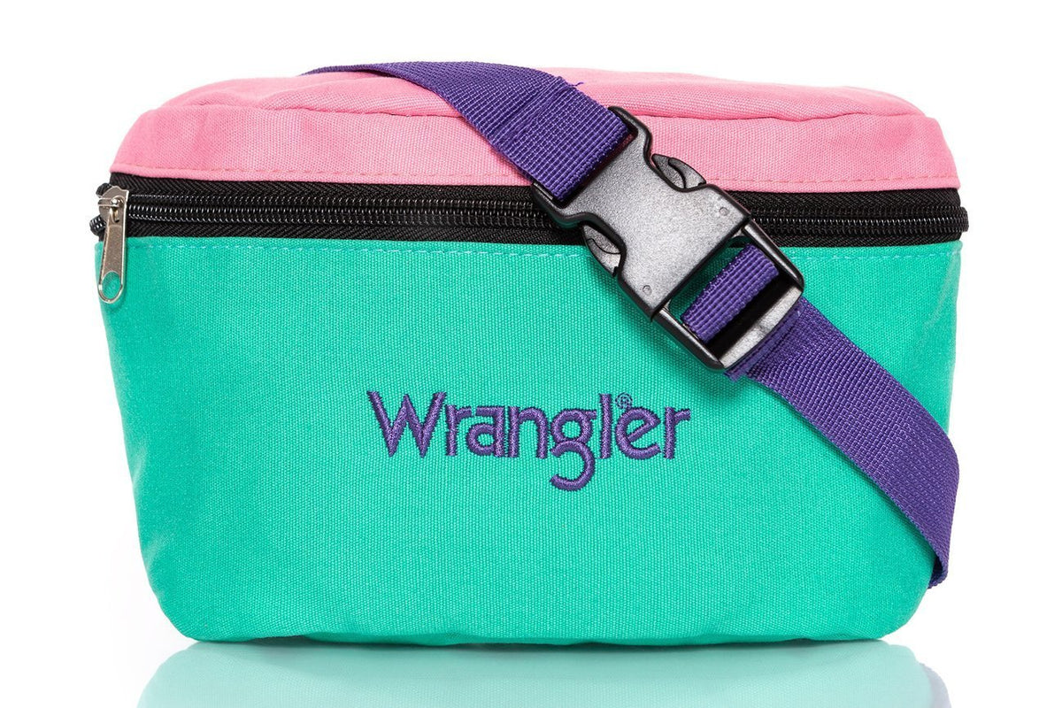 DAMSKA TORBA WRANGLER 80´S BUMBAG SPECTRA GREEN W0Y08U5WB