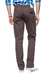 WRANGLER SPODNIE MĘSKIE TEXAS BRACKEN BROWN W121TA224