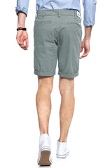 KRÓTKIE SPODENKI WRANGLER CHINO SHORT CADET GREEN W14AMM12J