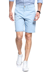 KRÓTKIE SPODENKI WRANGLER CHINO SHORT LIGHT BLUE W14AMM25N