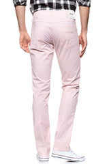 WRANGLER SPODNIE MĘSKIE GREENSBORO PEPPA PINK W15QMM20A