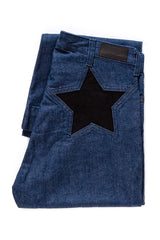 WRANGLER CROP STAR FLARE INDIGO STAR W218GC070