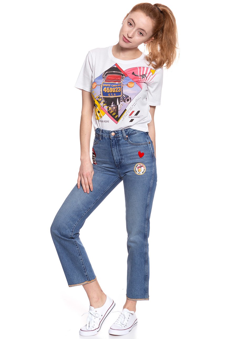 WRANGLER RETRO STRAIGHT BURNING GIRL W238GF11X