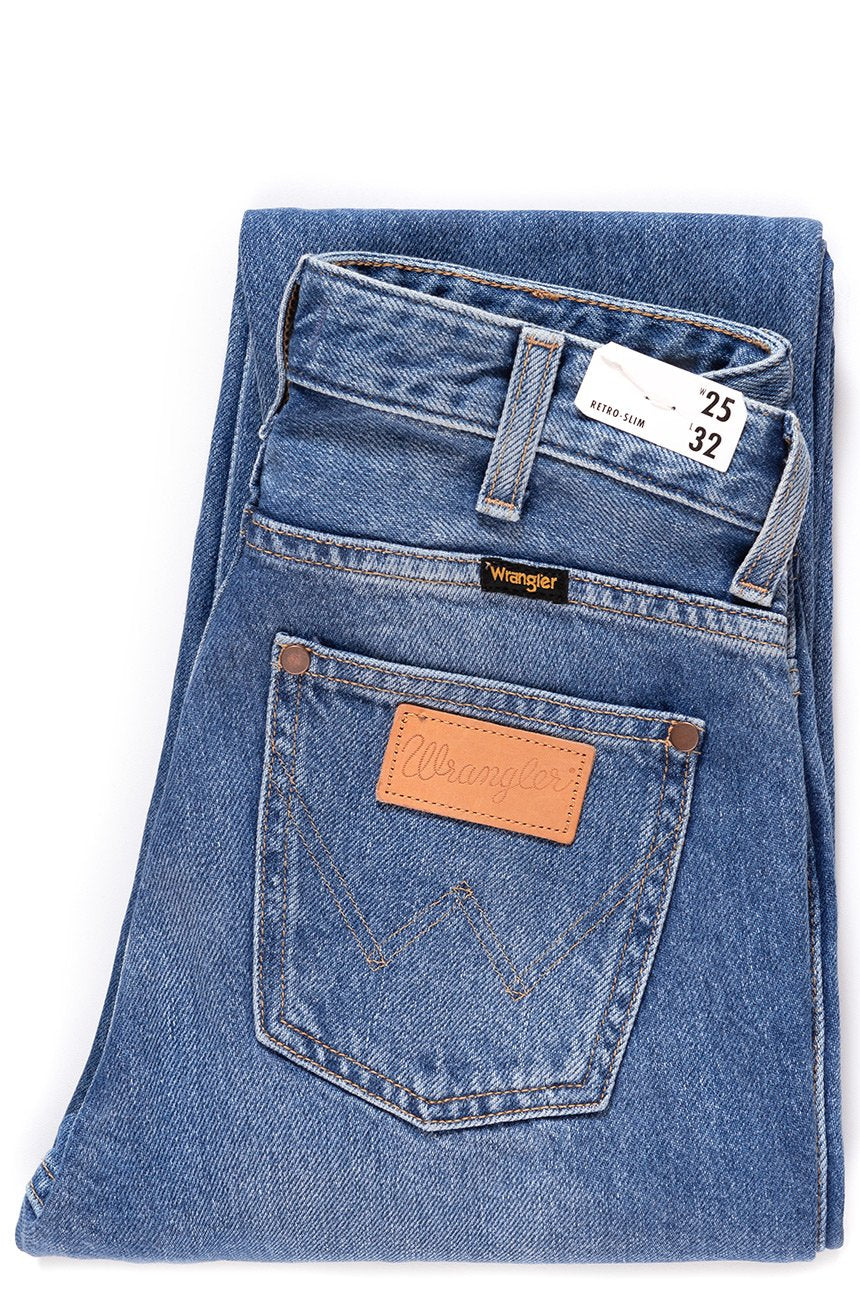 WRANGLER RETRO SLIM ALL STAR BLUE W239RI25U