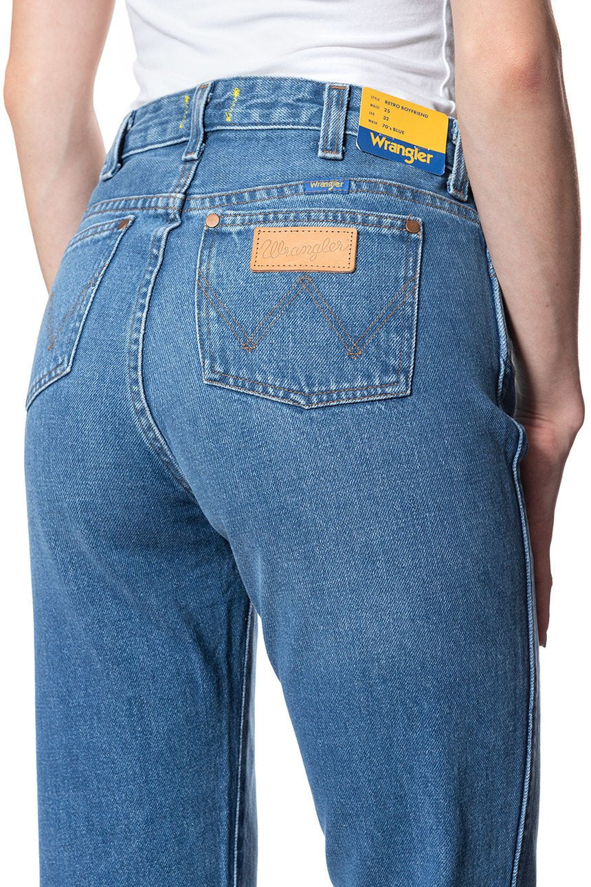 WRANGLER RETRO BOYFRIEND B&Y CHEEKY GIRL W243GX14Z