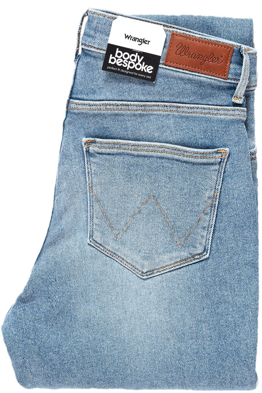 WRANGLER HIGH SKINNY BLUE POWDER W27HFS15L