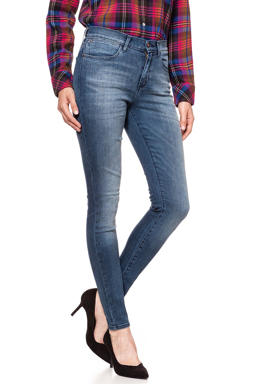 WRANGLER HIGH RISE SKINNY VINTAGE BLUE W27HX785R